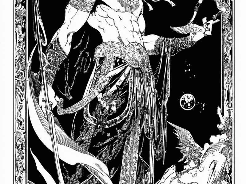 世界神话人物奥丁简笔画 世界神话人物奥丁简笔画怎么画