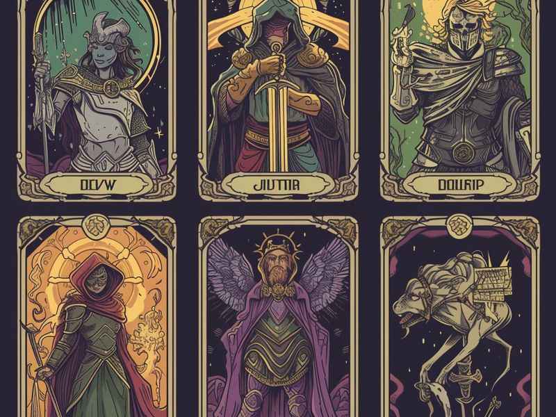 世界经典神话人物卡，世界经典神话人物卡片