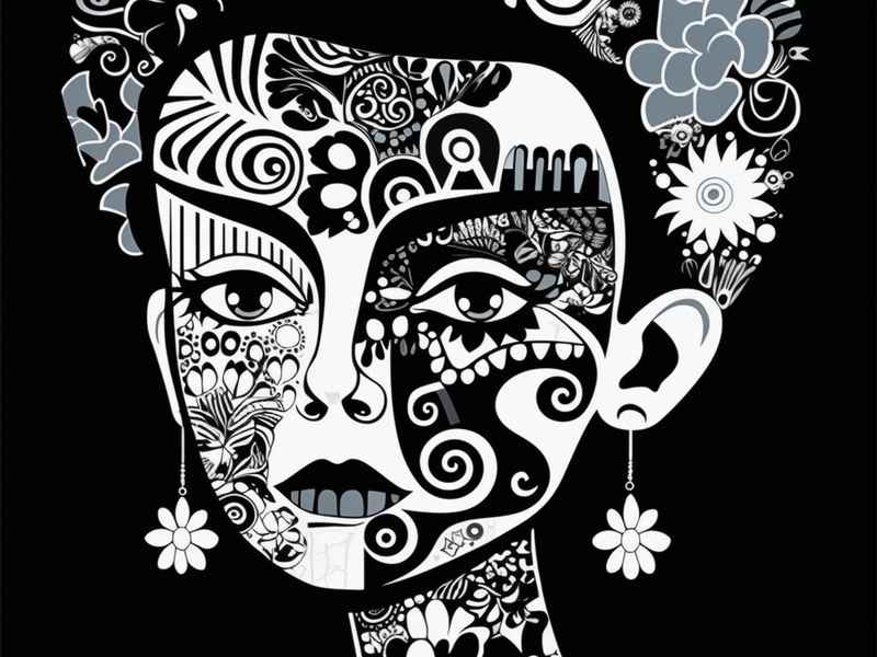 人物装饰画简单又漂亮，人物装饰画简单又漂亮的步骤