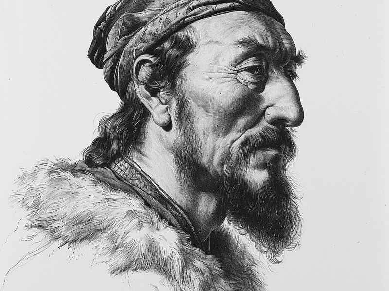 世界历史人物素描图片；世界历史人物素描图片大全