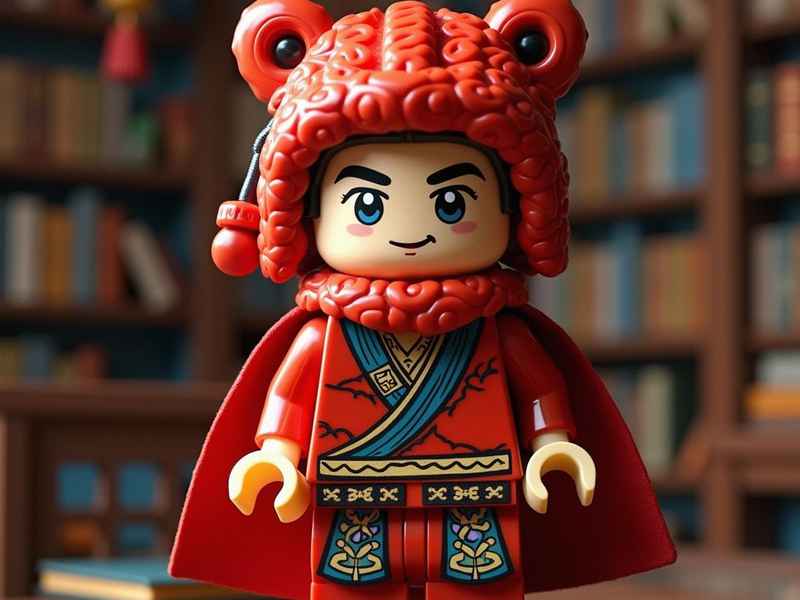 乐高正版中国历史人物，乐高人仔历史书