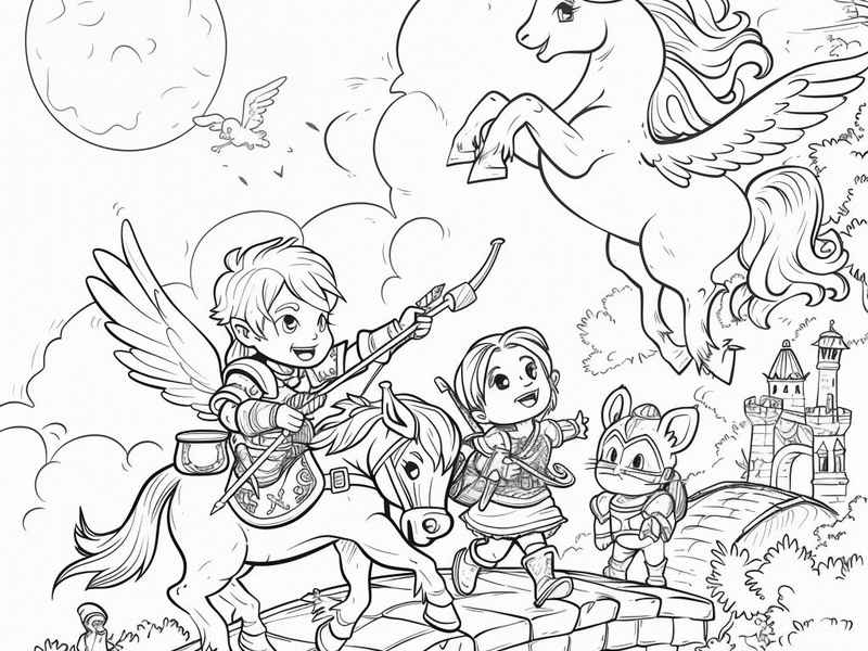 世界神话故事简笔画简单又好看、世界神话故事简笔画简单又好看图片