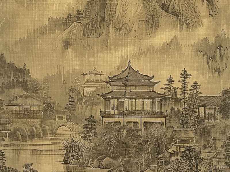 历史图片素材绘画景物，历史图片素材绘画景物大全