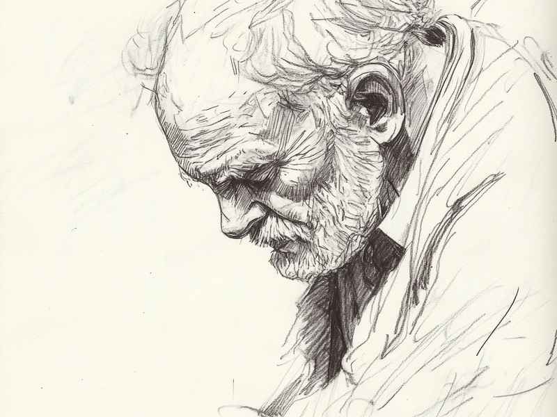 世界历史人物速写，世界历史人物速写图片