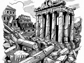 世界历史代表事物简笔画 - 世界历史代表事物简笔画图片