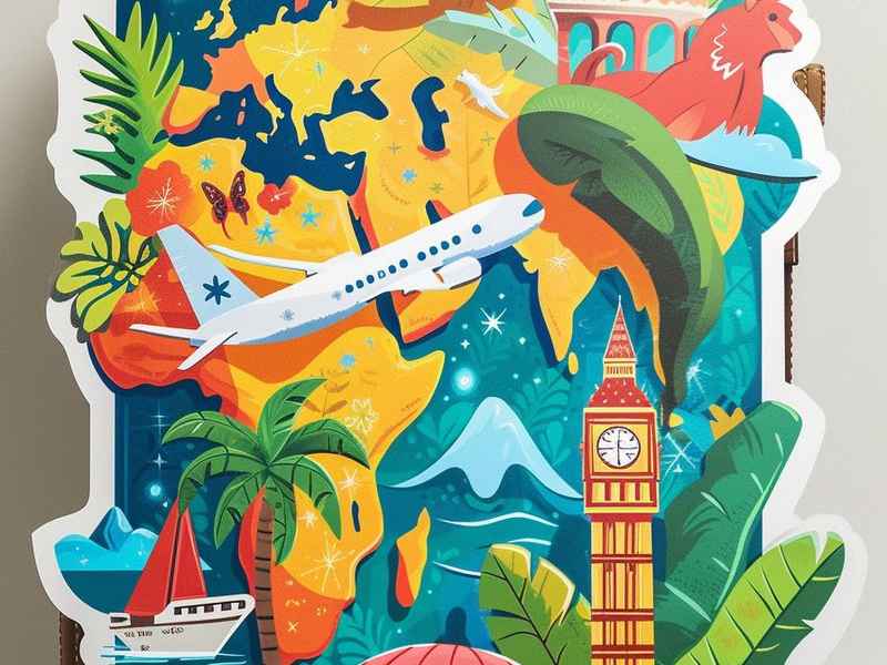 世界环游记、世界环游记手抄报