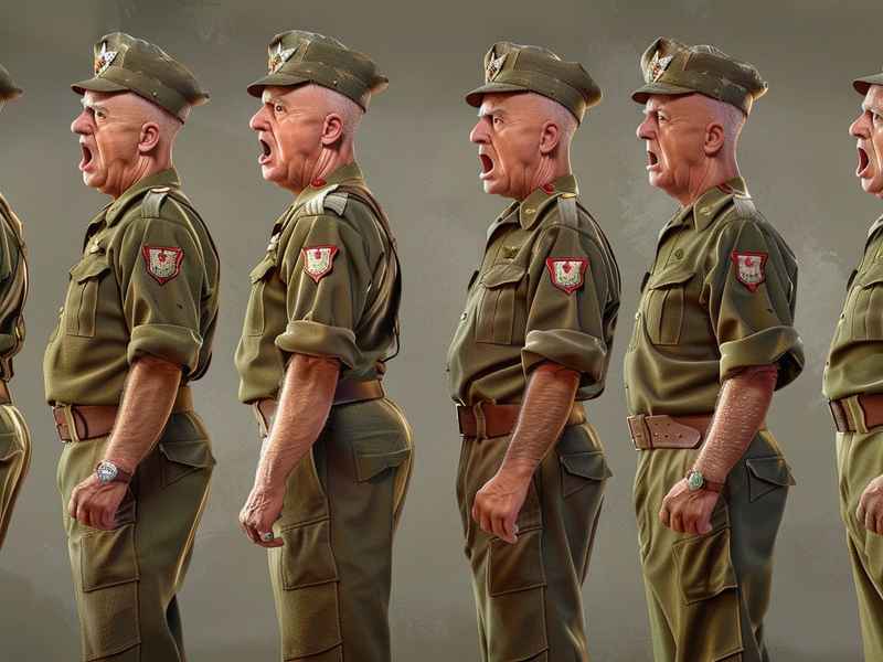 世界各国走路的姿势，各国士兵走路姿势