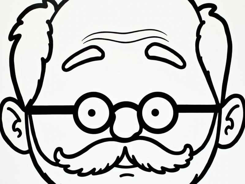 世界著名人物简笔画教程，世界人物名画简笔画