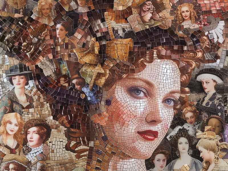 世界名画人物照片合拍；世界名画人物照片合拍怎么拍