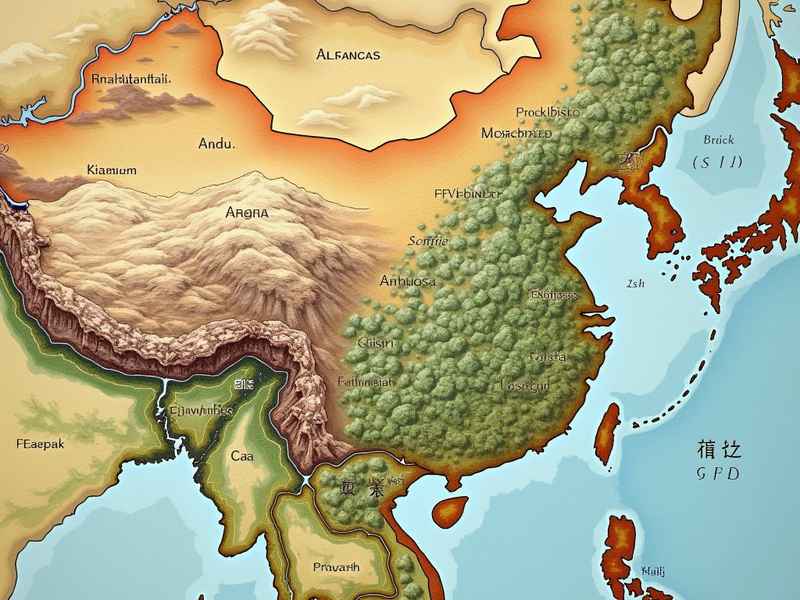 世界历史地图手绘，世界历史地图手绘图片