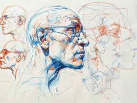 人物速写头部教案，速写人物头像教案