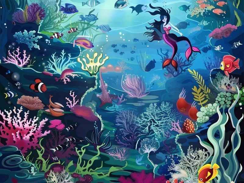 海底世界的人物、海底世界的人物有哪些