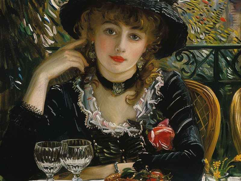 世界人物油画名作欣赏，世界人物油画名作欣赏图片