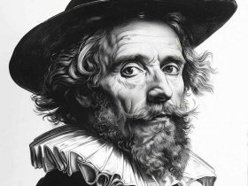 世界历史人物素描图片；世界历史人物素描图片大全