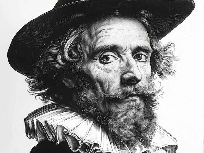 世界历史人物素描图片；世界历史人物素描图片大全