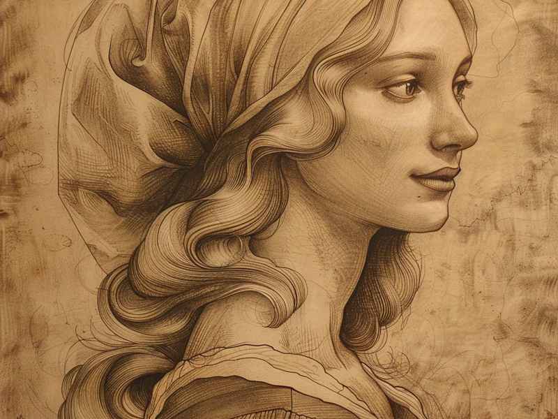 世界著名人物素描画、世界著名人物素描画图片