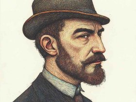 世界名人画全图，世界名人画像图片大全