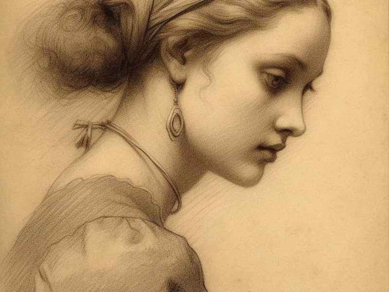 世界名画速写人物（世界名画速写人物图片）