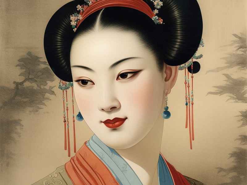 历史女人物画像(历史女人物画像简笔画) 历史女人物画像(历史女人物画像简笔画)