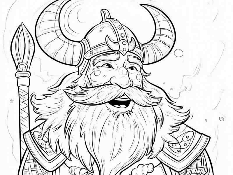 世界历史人物奥丁怎么画的，世界历史人物奥丁怎么画的简笔画