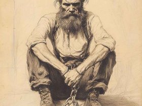 世界名画速写人物（世界名画速写人物图片）