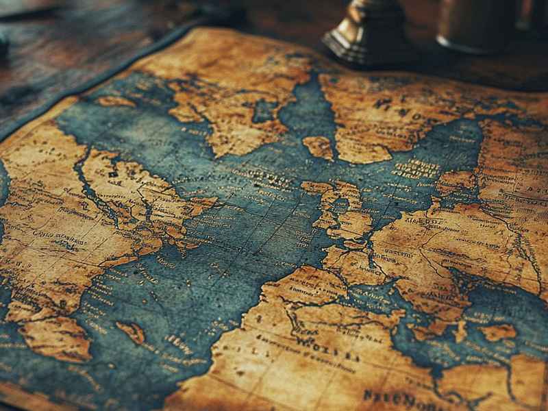 世界历史地图手绘版；世界历史地图手绘版高清