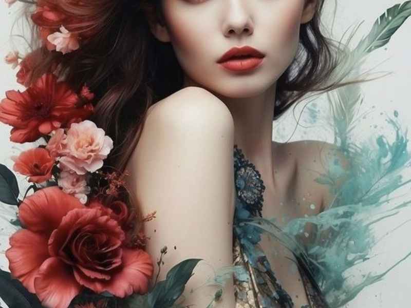 人物插画海报图片（人物插画海报图片手绘）