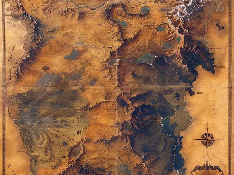 中土世界势力分布图 - 中土世界势力分布图高清