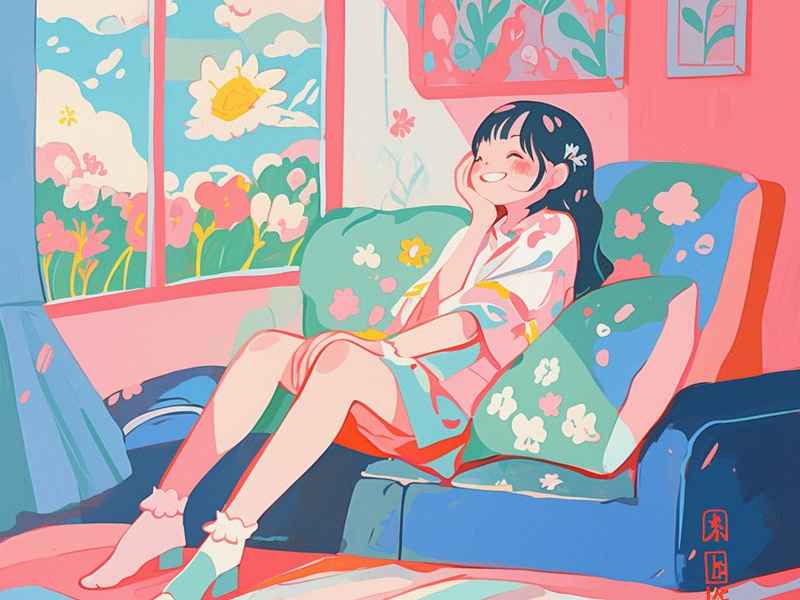 粉色系插画配色教程、粉色系插画配色教程图片 粉色系插画配色教程、粉色系插画配色教程图片