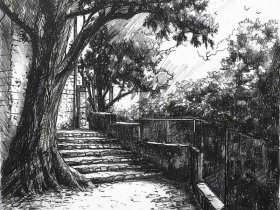 世界速写大师风景速写图片，世界速写大师风景速写图片高清