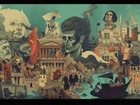 世界历史插画，世界历史插画图片