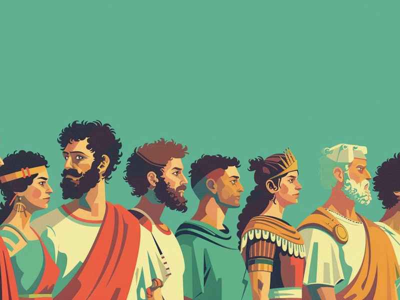 世界古代史中的历史人物；世界古代史中的历史人物故事