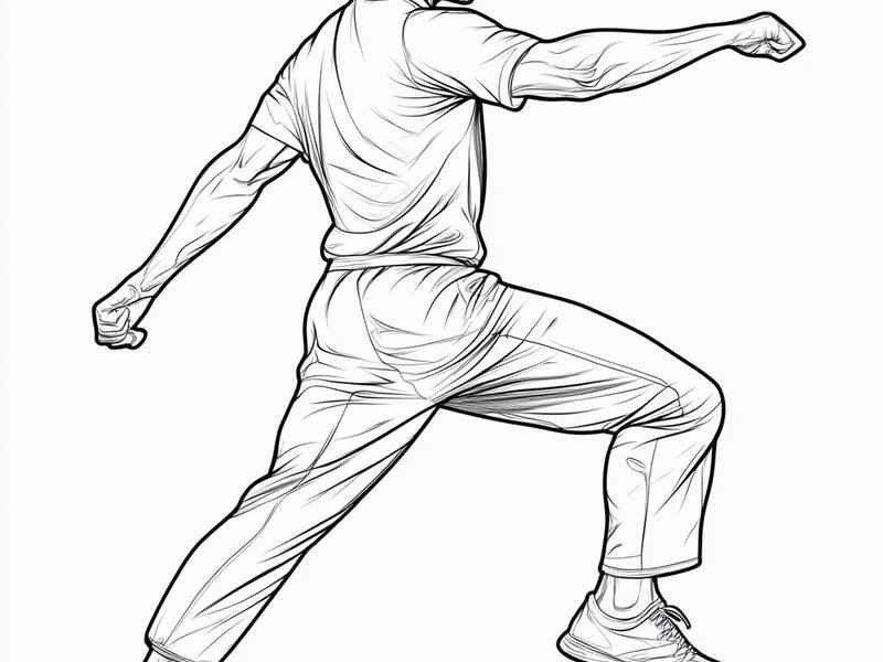 人物走路分解图（人物走路分解图20张）