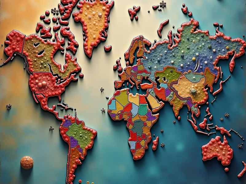 世界有哪些国家，教国家分布在世界哪些地方