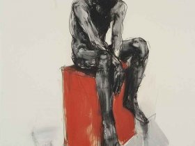 人物速写坐着的人、坐着的人物速写简单