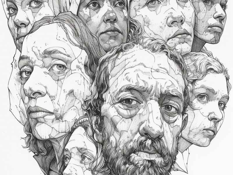 世界著名速写多人照片参考，世界著名速写作品