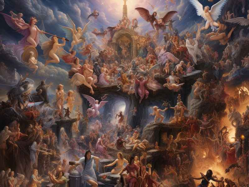 世界神话传说画报 - 《世界神话传说》手抄报怎么画