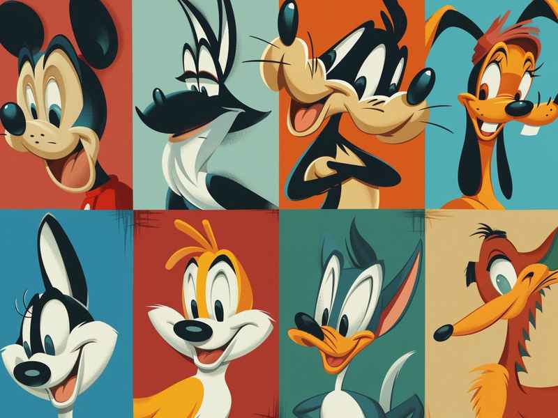 世界知名动画人物（世界知名动画人物图片）