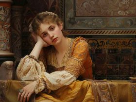 世界人物油画名作欣赏，世界人物油画名作欣赏图片