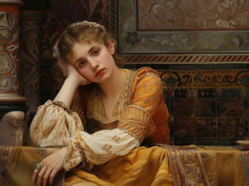 世界人物油画名作欣赏，世界人物油画名作欣赏图片