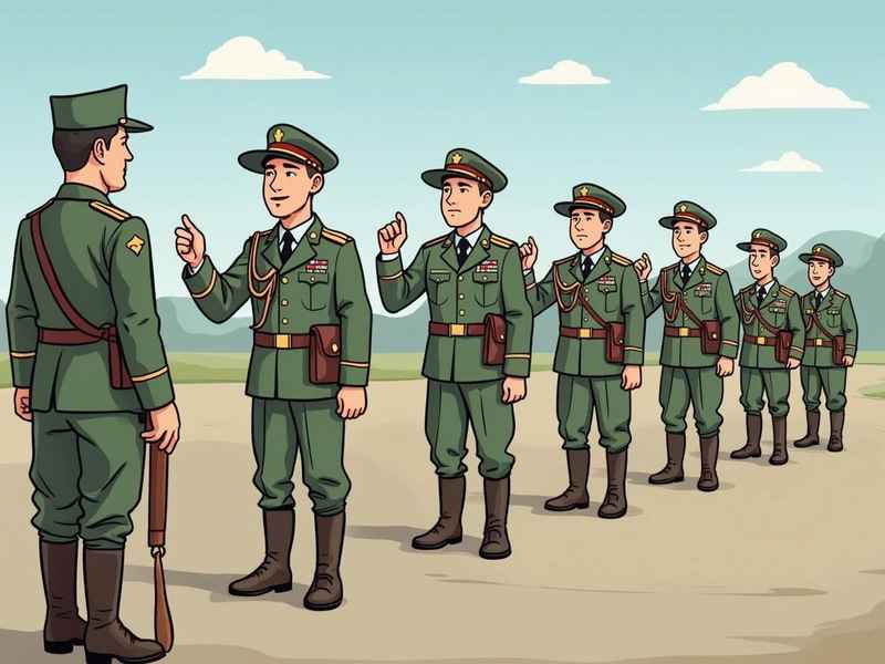 世界各国走路的姿势，各国士兵走路姿势