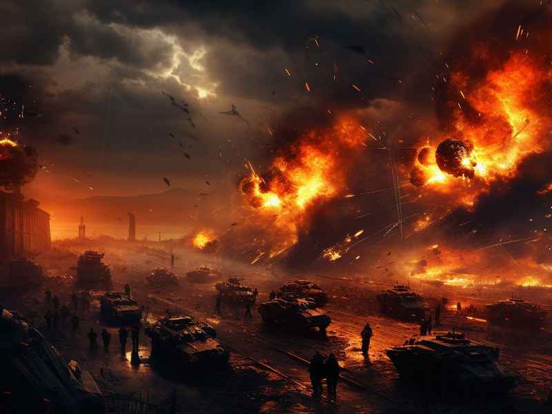 世界各国大战的视频；世界大战视频素材