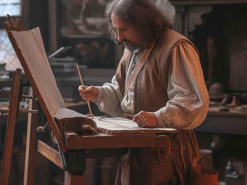 世界历史人物速写场景图；世界历史人物速写场景图片