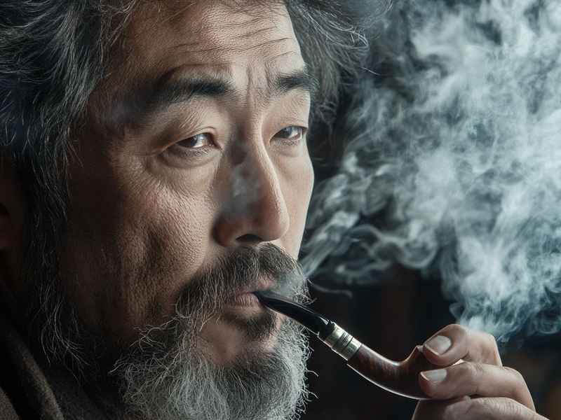 新世界李仲久、新世界李仲久抽烟