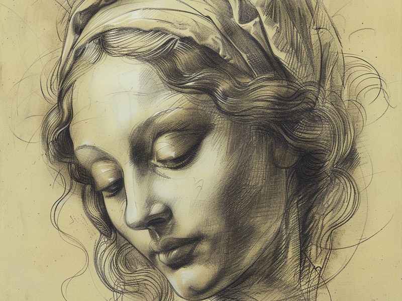 世界素描经典作品，世界素描经典作品图片