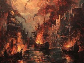 世界历史事件油画，世界历史事件油画图片