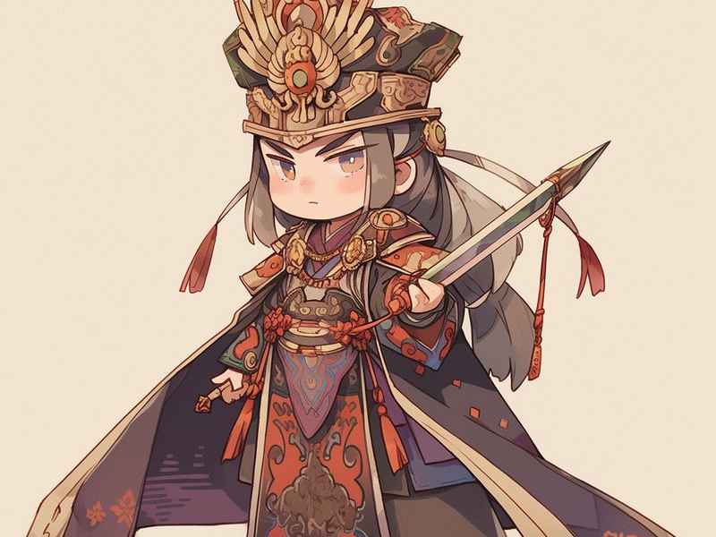简笔画历史人物q版、历史人物画像简笔