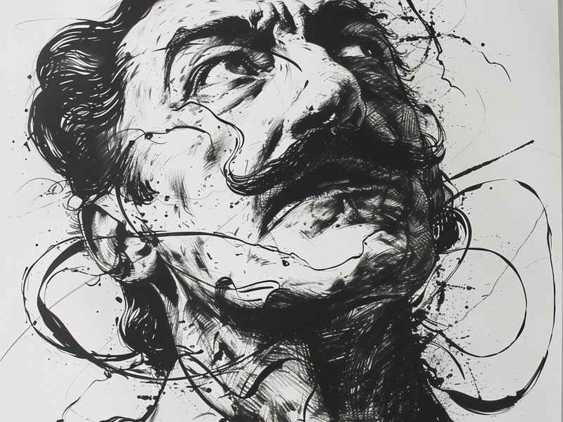 世界名人肖像速写 - 世界名人肖像速写图片