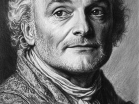 世界历史人物素描作品，世界历史人物素描作品图片