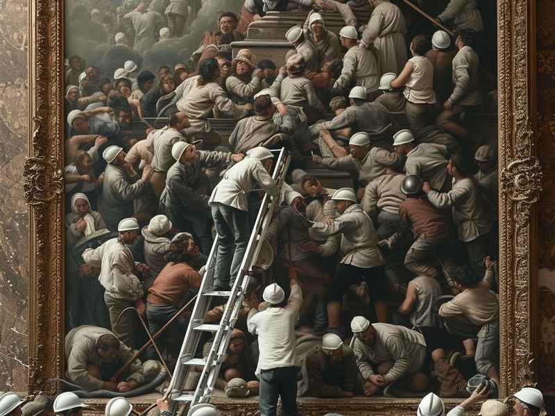 历史事件油画作品、历史事件油画作品介绍